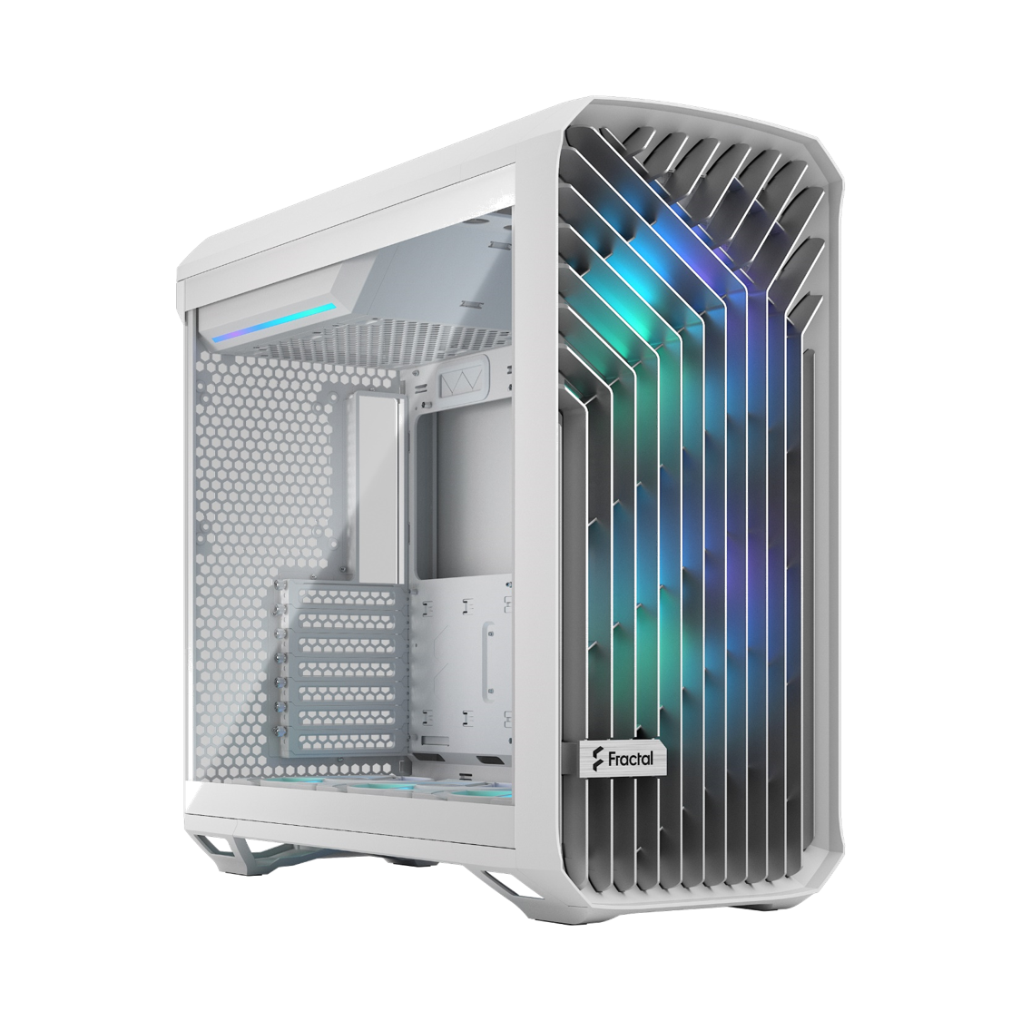 Picture of Fractal Torrent Series PC Case - RGB TG Light Tint White