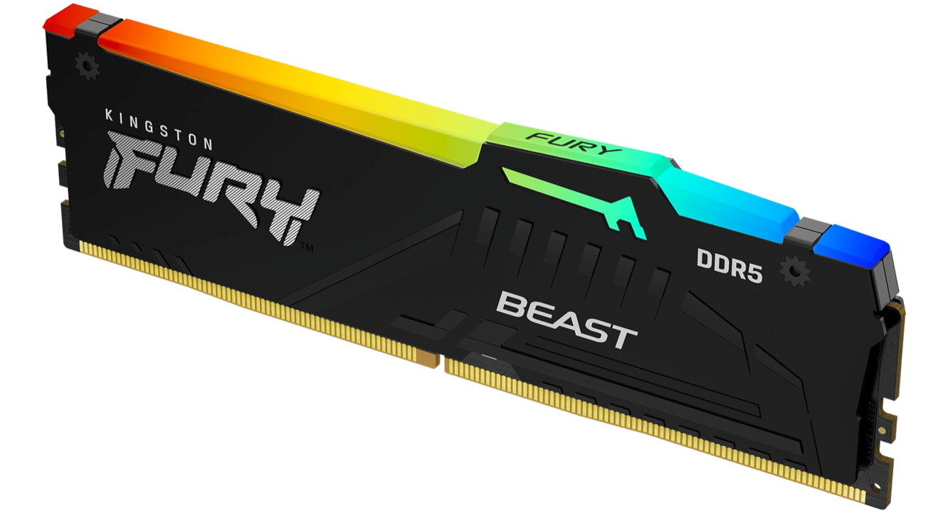 Picture of Kingston FURY Beast 16GB (2x8GB) DDR5 RGB 5200MT/s